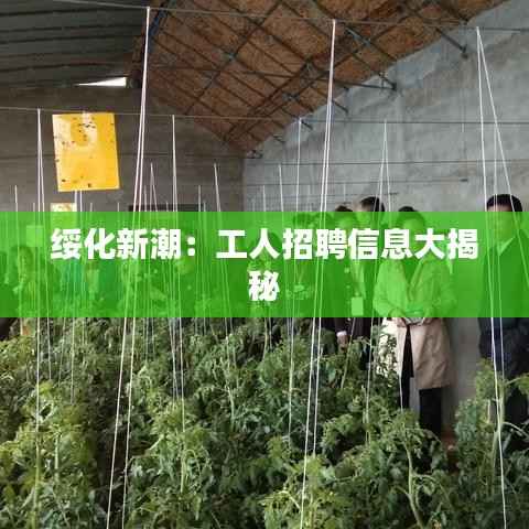 绥化新潮:工人招聘信息大揭秘