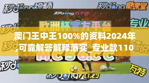 澳门王中王100%的资料2024年,可靠解答解释落实_专业款110.727