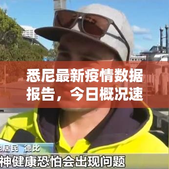 悉尼最新疫情数据报告,今日概况速览